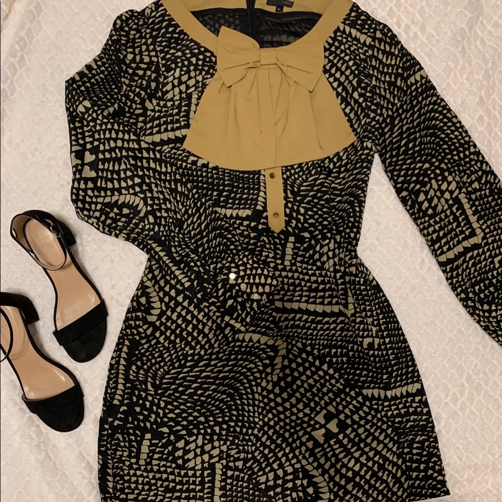 Cute Dress! Black and Nude